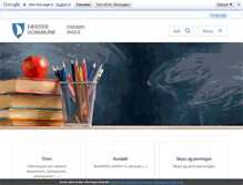 Tablet Screenshot of oserodskole.no